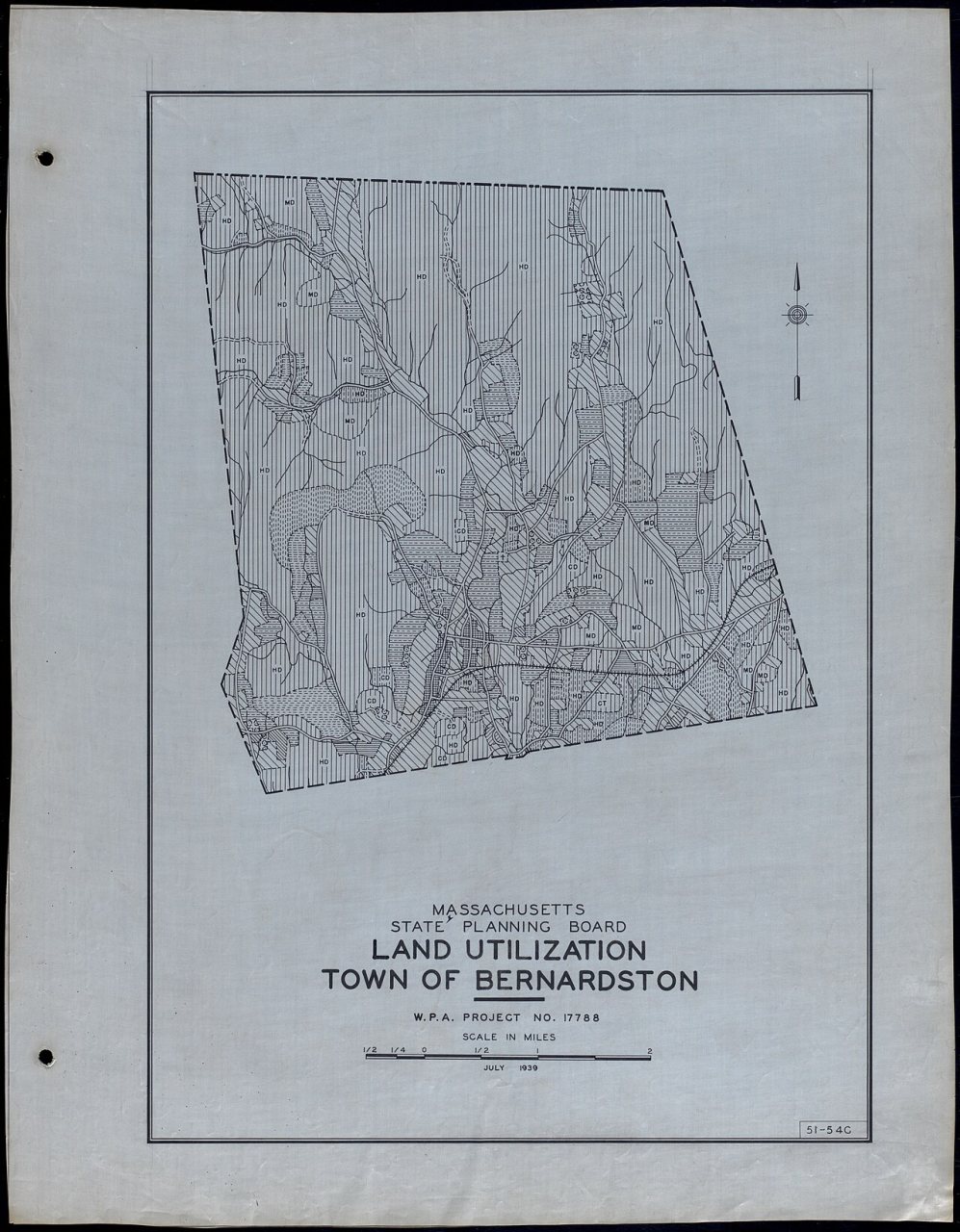 Land Utilization Town of Bernardston - DPLA - 19199a10b5ce0a85625c511b65799902