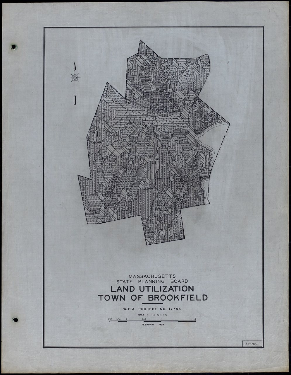 Land Utilization Town of Brookfield - DPLA - a1858184f1a4c42a976447fade2b4e6f