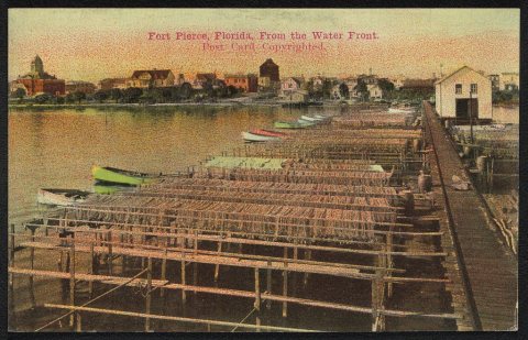 Fort Pierce, Florida, from the water front