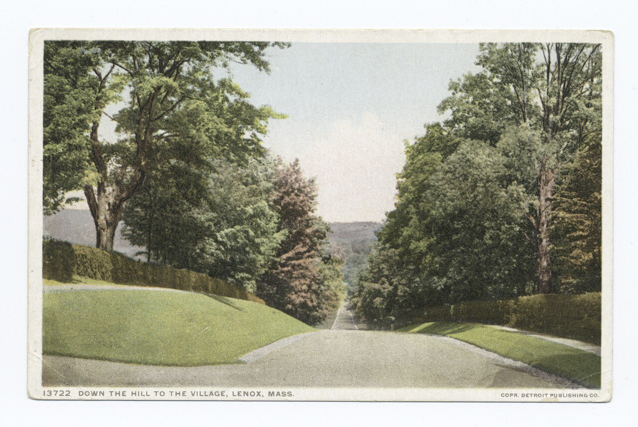 Down the Hill to the Village, Lenox, Mass