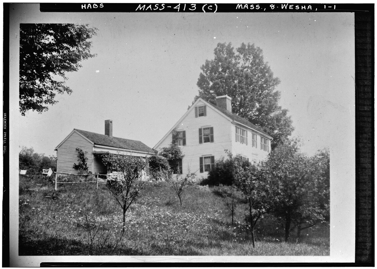 Historic American Buildings Survey Arthur I. Mac DONALD, Photographer (Copied by Frank O. Branzetti) (c) EXT.- SIDE and…