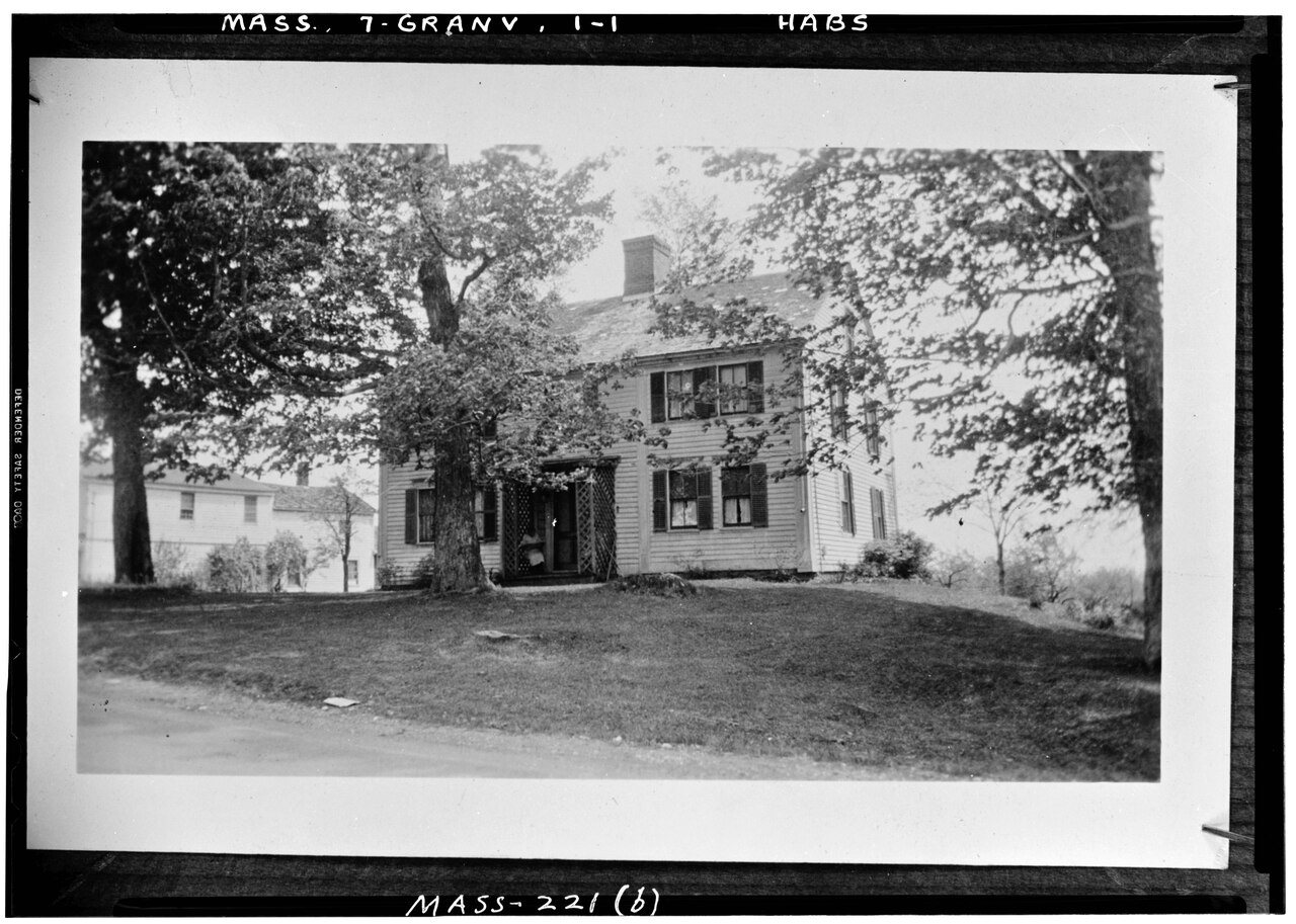 Historic American Buildings Survey Max R. Nippell, Photographer (Copied by Frank O. Branzetti) (b) EXT.- FRONT, LOOKING…