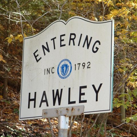 Hawley Road Sign