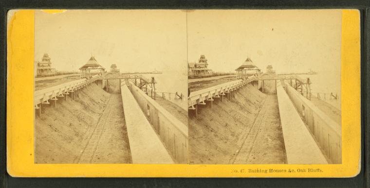 Bathing houses &c. Oak Bluffs