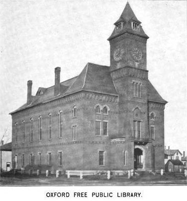 1899 Oxford public library Massachusetts
