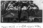 Upper mill and small office building of Stephen and David Barton, North Oxford, Massachusetts