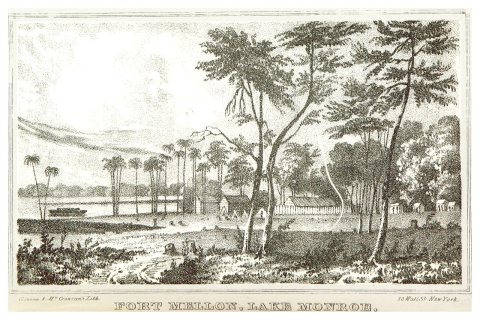 WILLIAMS(1837) Florida - FORT MELLON, LAKE MONROE