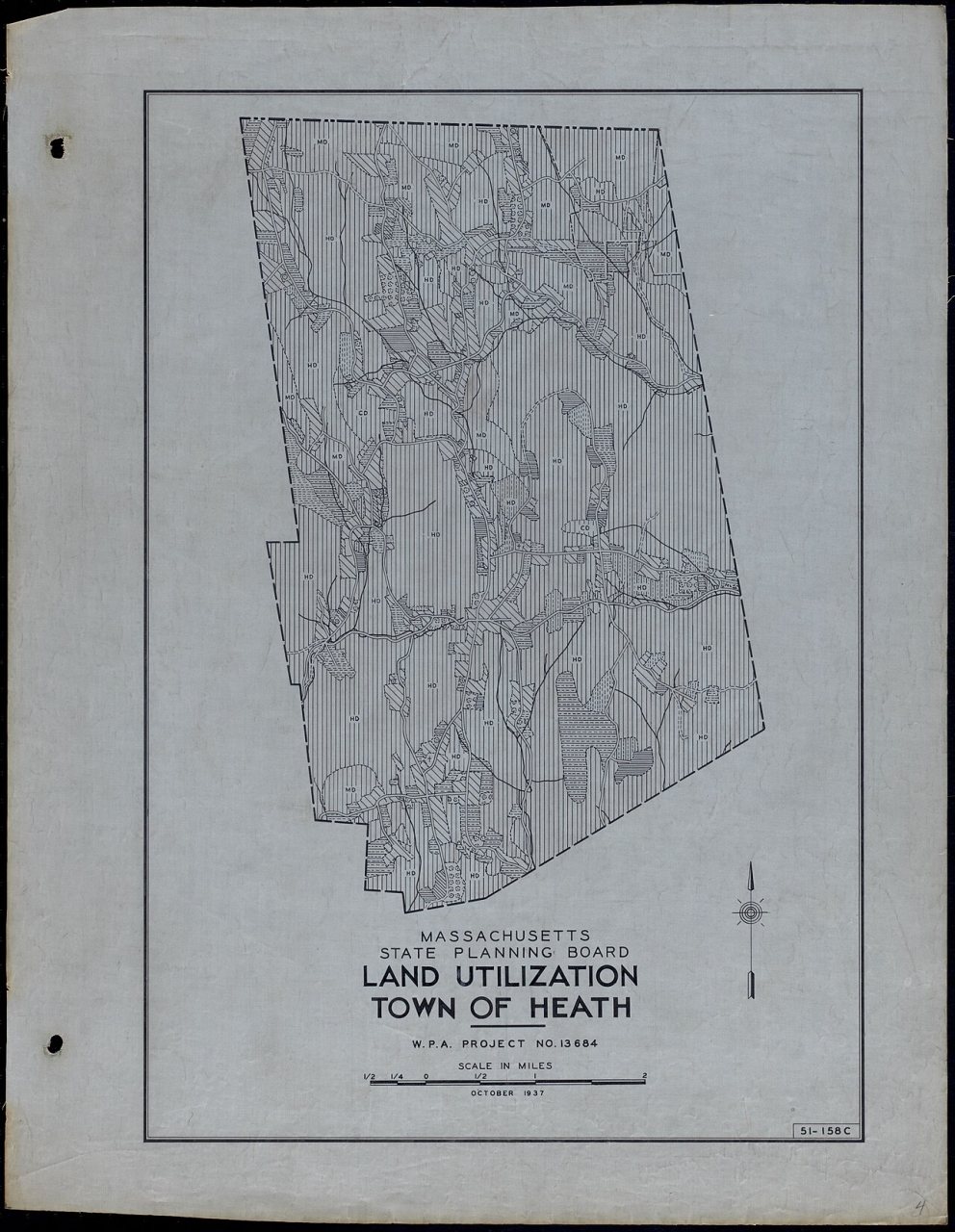 Land Utilization Town of Heath - DPLA - c56991bc90fa5bb0141bd0d7c302c885