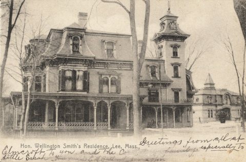 Wellington Smith residence, Smith Paper company (cropped)