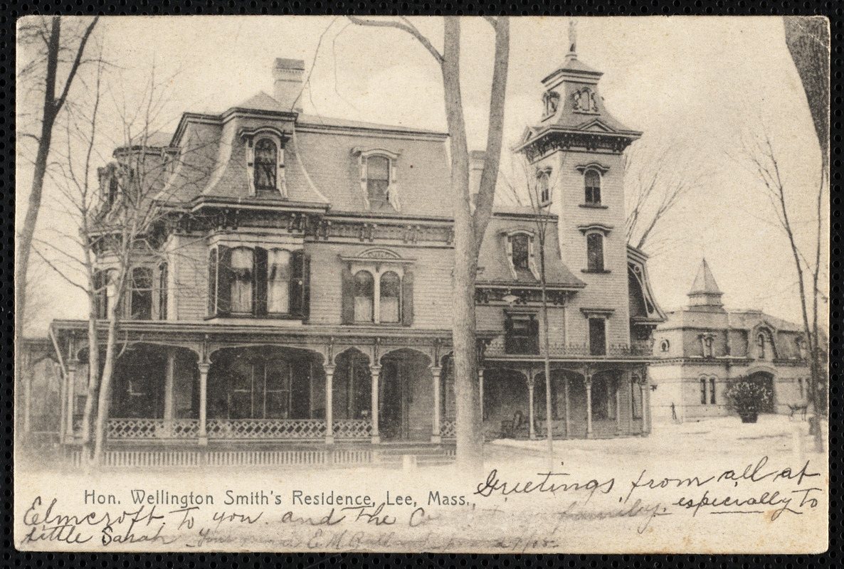 Wellington Smith residence, Smith Paper company