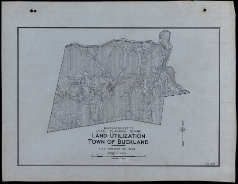 Land Utilization Town of Buckland - DPLA - 6e5d46af4a1f21357f9c2cb9f876df75