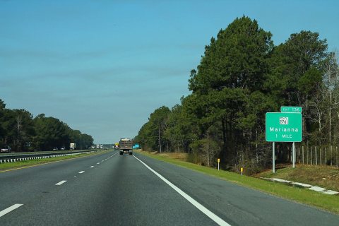 I-10 West - Exit 136 - FL276 One Mile