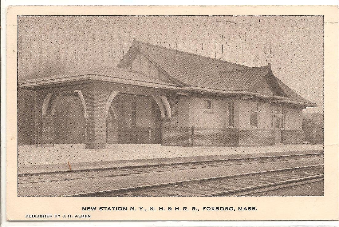 Foxboro station postcard (1)