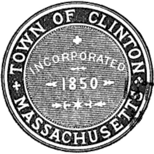 Seal of Clinton, Massachusetts (1892)