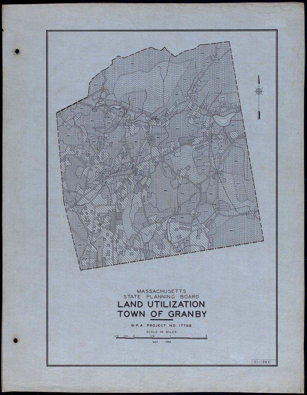 Land Utilization Town of Granby - DPLA - 48f06e21a4494ea8f25cd91fbe63f3d4