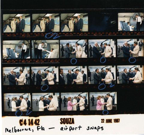 Reagan Contact Sheet C41442