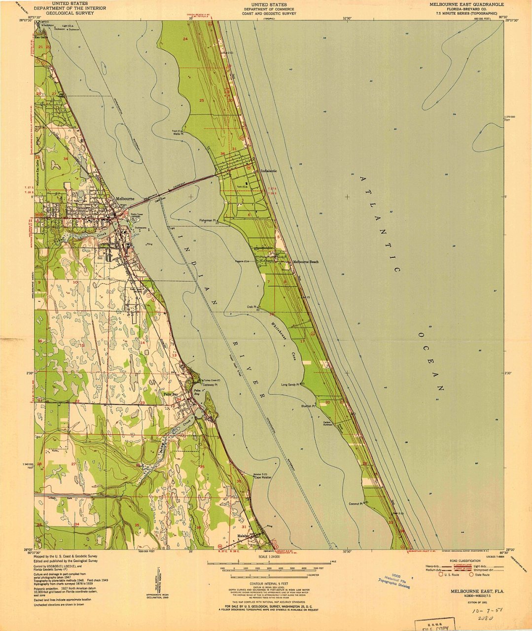 Melbourne Florida 1951