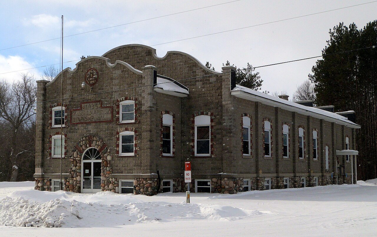 Long Rapids Township Hall - Lachine Michigan