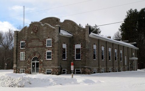 Long Rapids Township Hall - Lachine Michigan