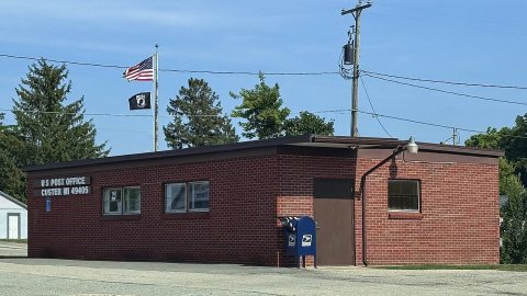 Post office, Village of