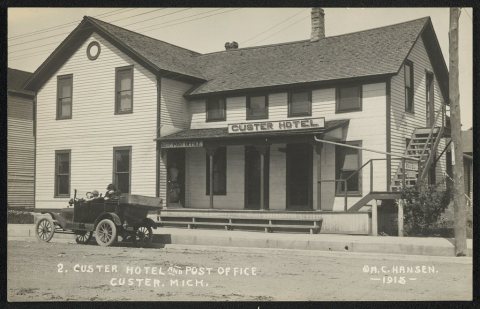 Custer Hotel and Post Office