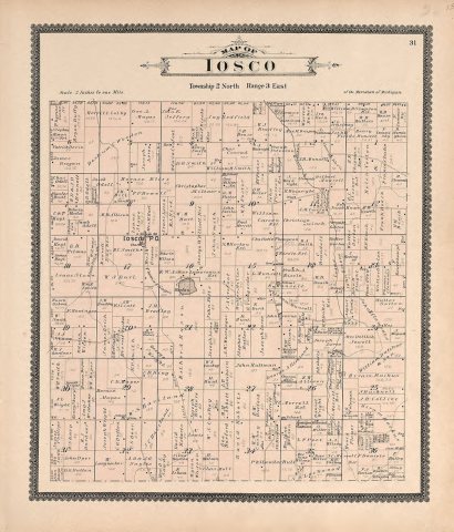 Standard atlas of Livingston County, Michigan - including a plat book of the villages, cities and townships of the coun…