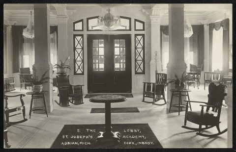 The lobby, St. Joseph's Academy
