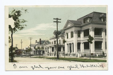 Residence on Church Street, Jacksonville, Fla