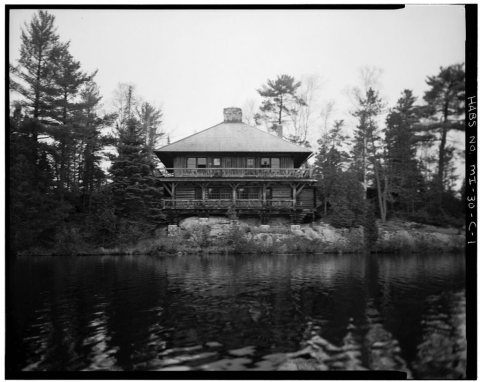 White Deer Lake Camp, Chimney Cabin, Cyrus H. McCormick Experimental Forest