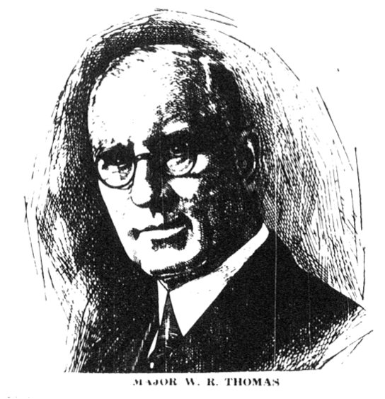 Portrait of W R Thomas