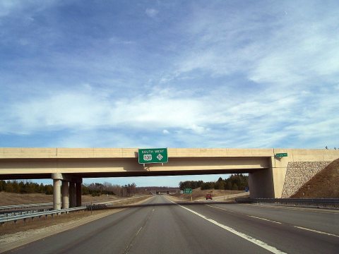 M-55 overpass on US 131