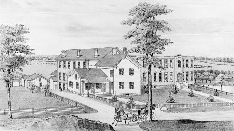 Washtenaw Co. Poor House & Insane Asylum, Pittsfield Tp. Mich