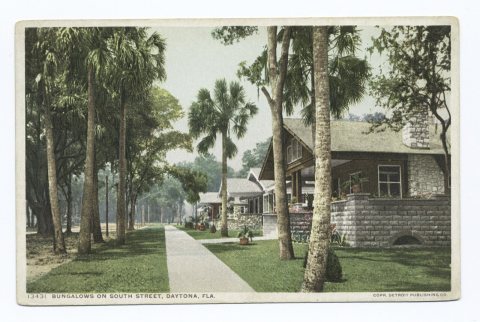 Bungalows on South Street, Daytona, Fla