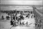 Bicycle race, Keating's pier