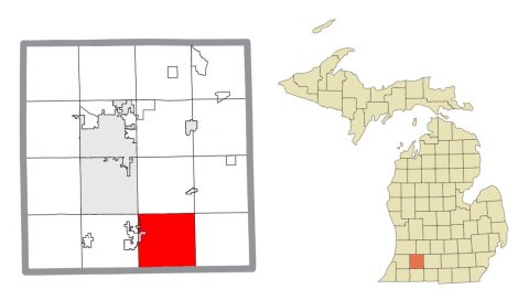 Brady Township (Kalamazoo), MI location
