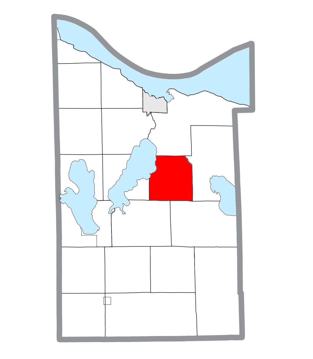 Aloha Township, MI location