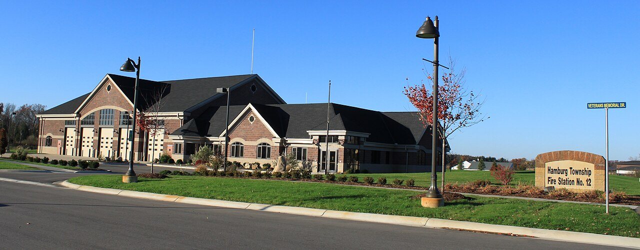 Hamburg Township Michigan Fire Station -12