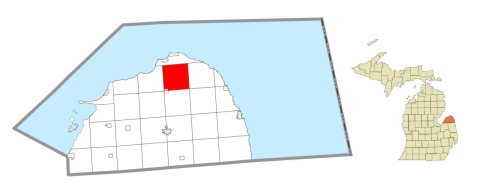 Dwight Township, MI location