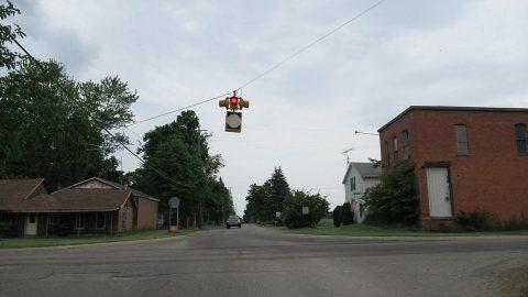 Cadmus, MI intersection