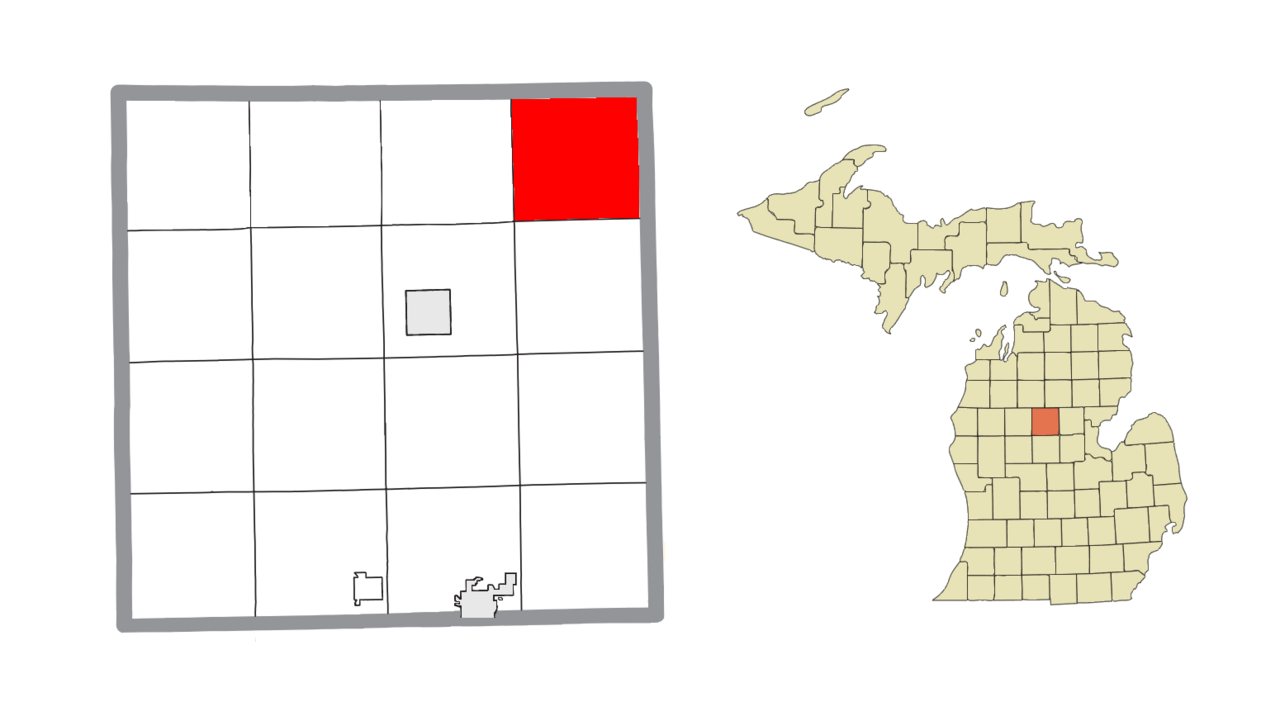 Franklin Township (Clare), MI location