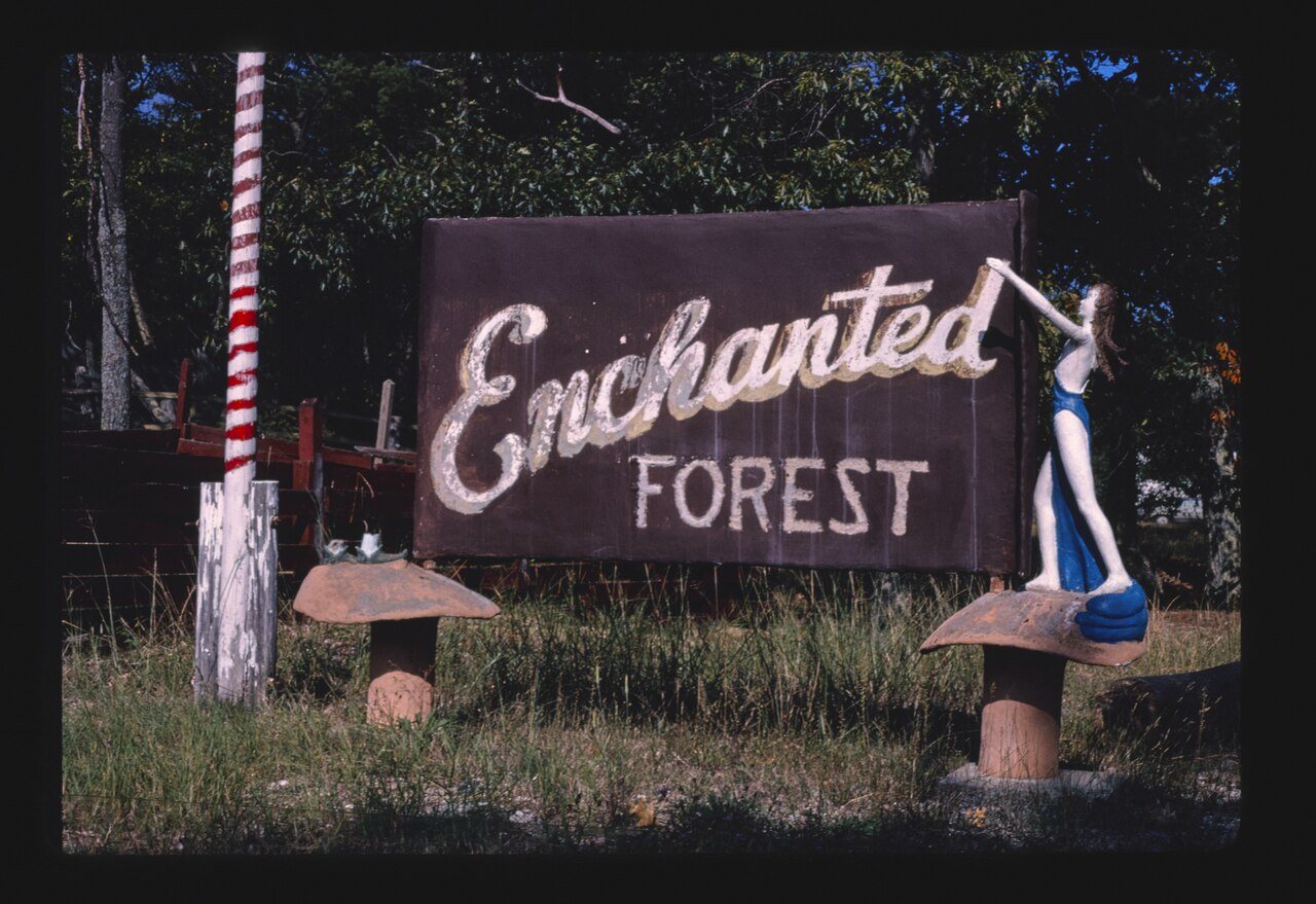 Enchanted Forest sign