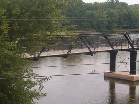 New Richmond Swing Bridge - Manlius Township Michigan