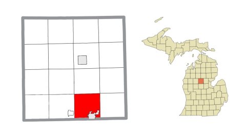 Grant Township (Clare), MI location