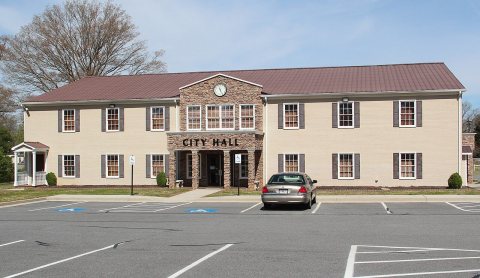 White Georgia City Hall