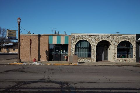 An insurance-company's office building