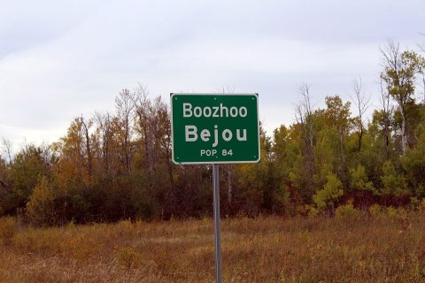 City limit sign, Bejou, Minnesota-01