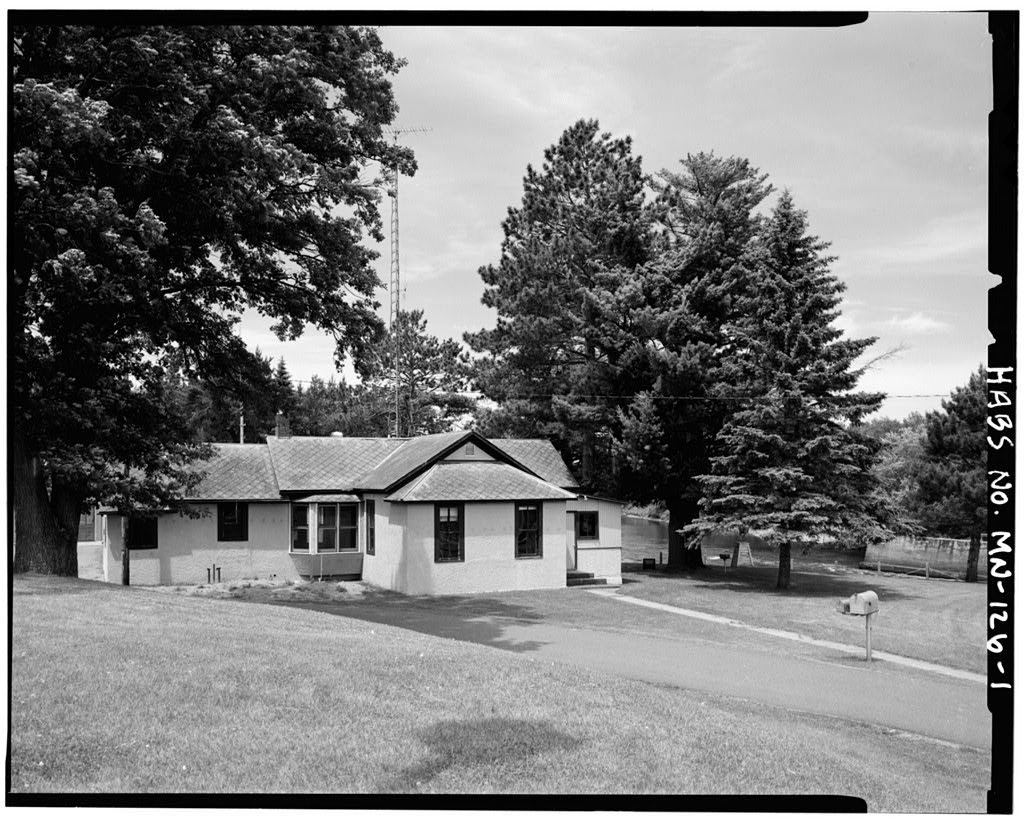 Sandy Lake Dam, Tender's Residence, Junction of Mississippi & Sandy Rivers