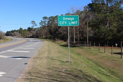Omega City limit, US319 NB
