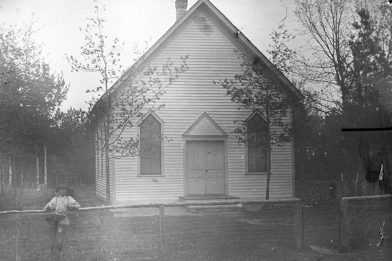 Swedish Mission Church of South Maple Ridge, Stanchfield, MN Circa 1910