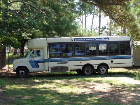 Baconton Community Charter School bus